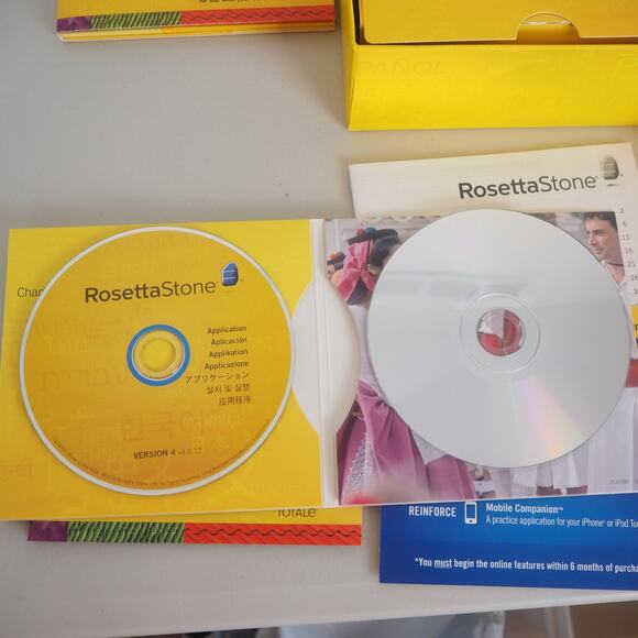 Rosetta Stone French Francais Level 1 Version 4 Learn Language With Headphones - Picture 12 of 16